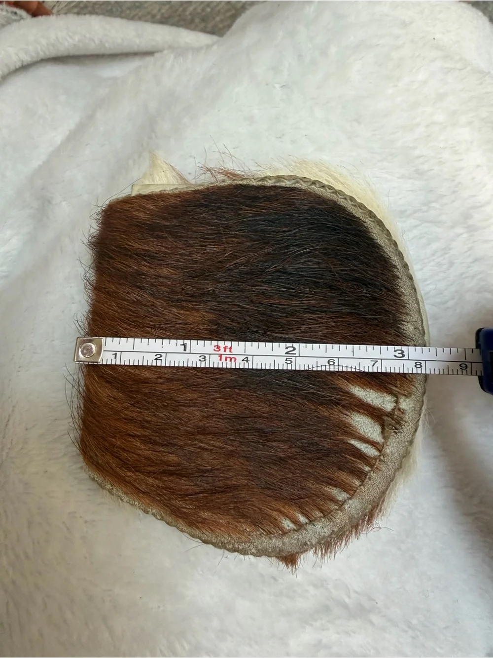 Vintage Springbok Antelope Hide Coin Purse Pouch – Missing Strap